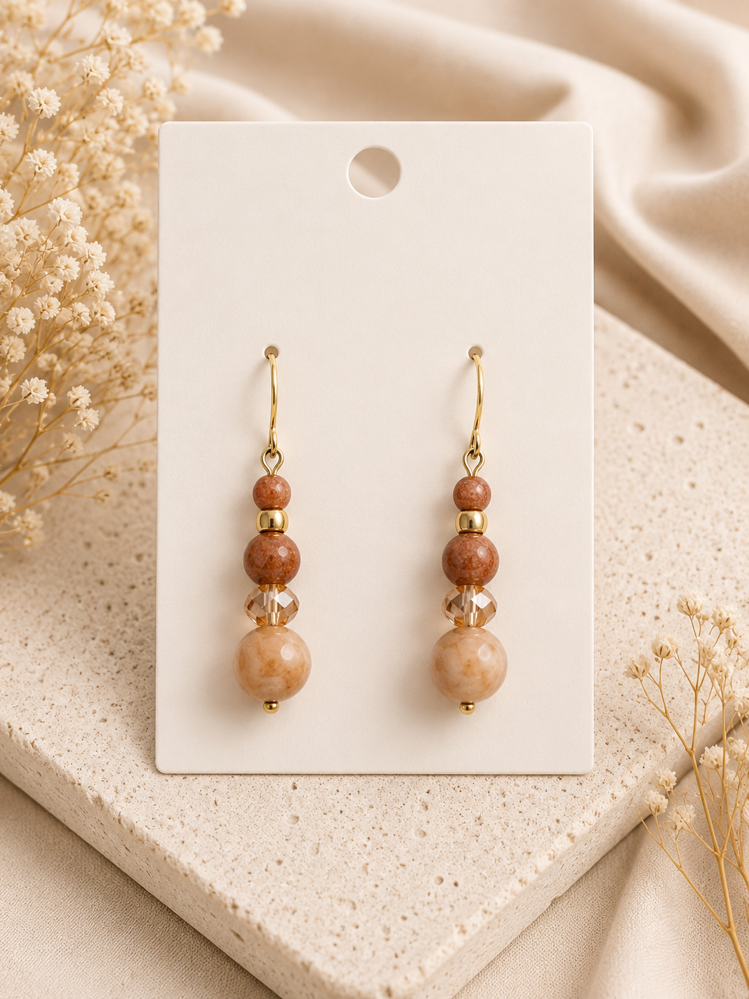 Desert Blush Drop Earrings