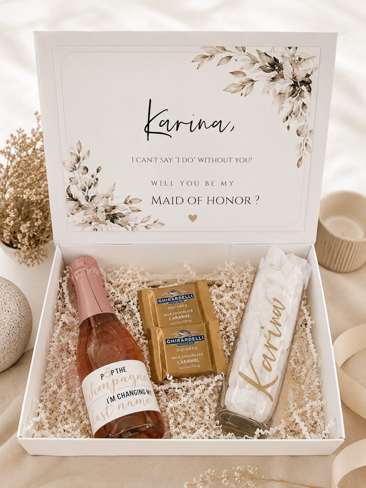 Luxury Proposal Gift Box (Non-Alcoholic Cider Edition)