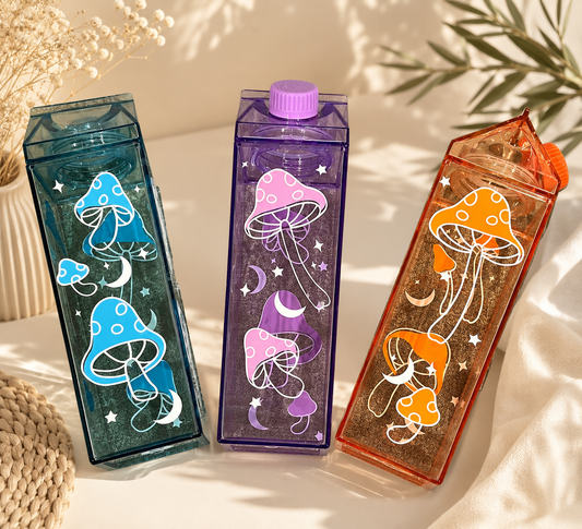 Mystic Mushroom Milk Carton Tumbler